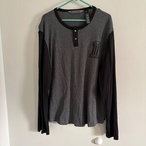 Harley long sleeve skull shirt